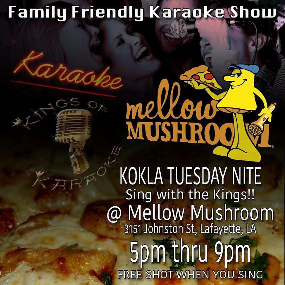MellowLafayette's tweet photo. Don't forget about karaoke going on tonight at mellow #MellowMusic #mellowkaraoke https://t.co/ZcpYiDG3Uq