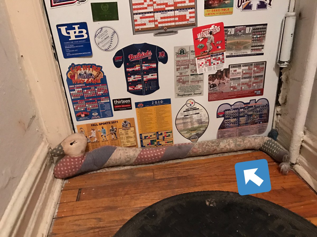 lisa_gurley's tweet photo. Block drafty front door. Thermal curtains to stop drafts & keep heat in. #simplestepsgiveaway @Birdie_NYC https://t.co/WPjFLBTfAN