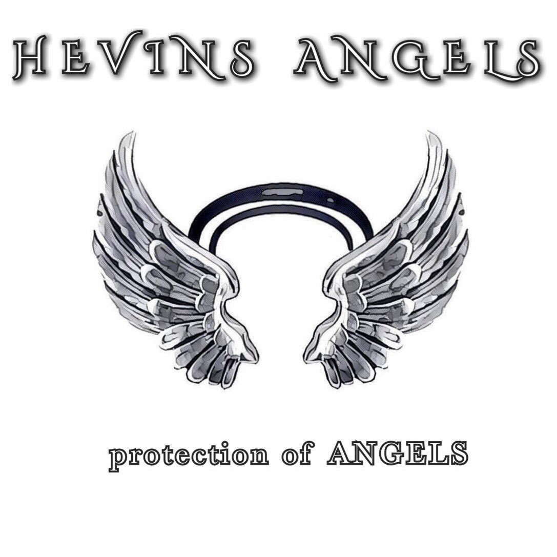 HevinsAngels's tweet photo. HEVINS ANGELS logo "protection of ANGELS" charm. #branding #angels #wings #new #logo https://t.co/RXQ3kIHMDb