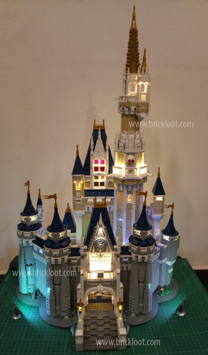 lego disney castle led light kit