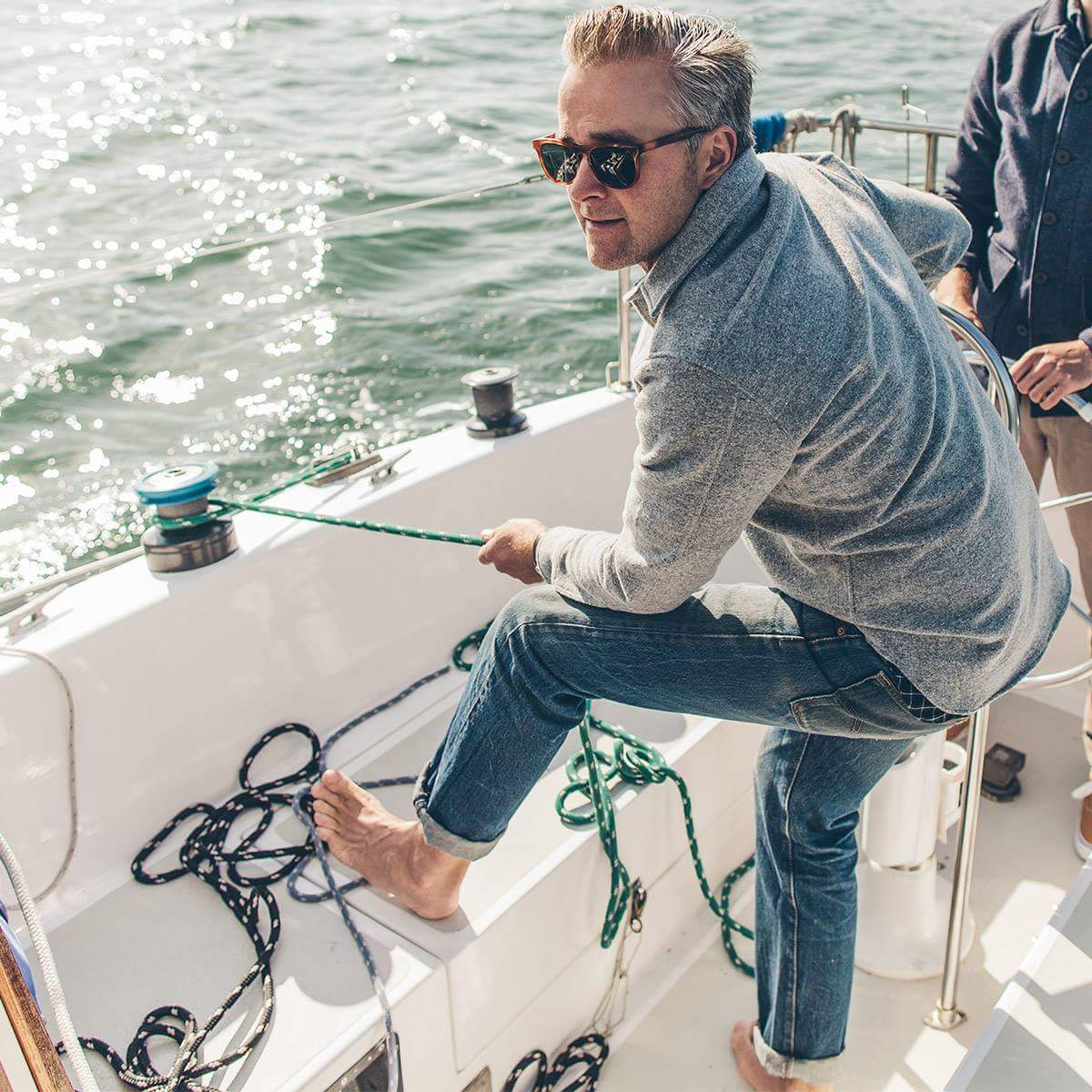 maritime shirt jacket