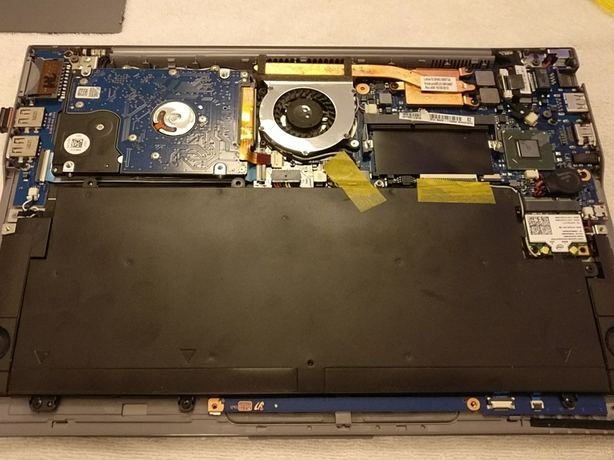 Super late night battery fun times.  The battery is swollen -  have had it for 3.7 years.  Was manufactured Nov 2012.