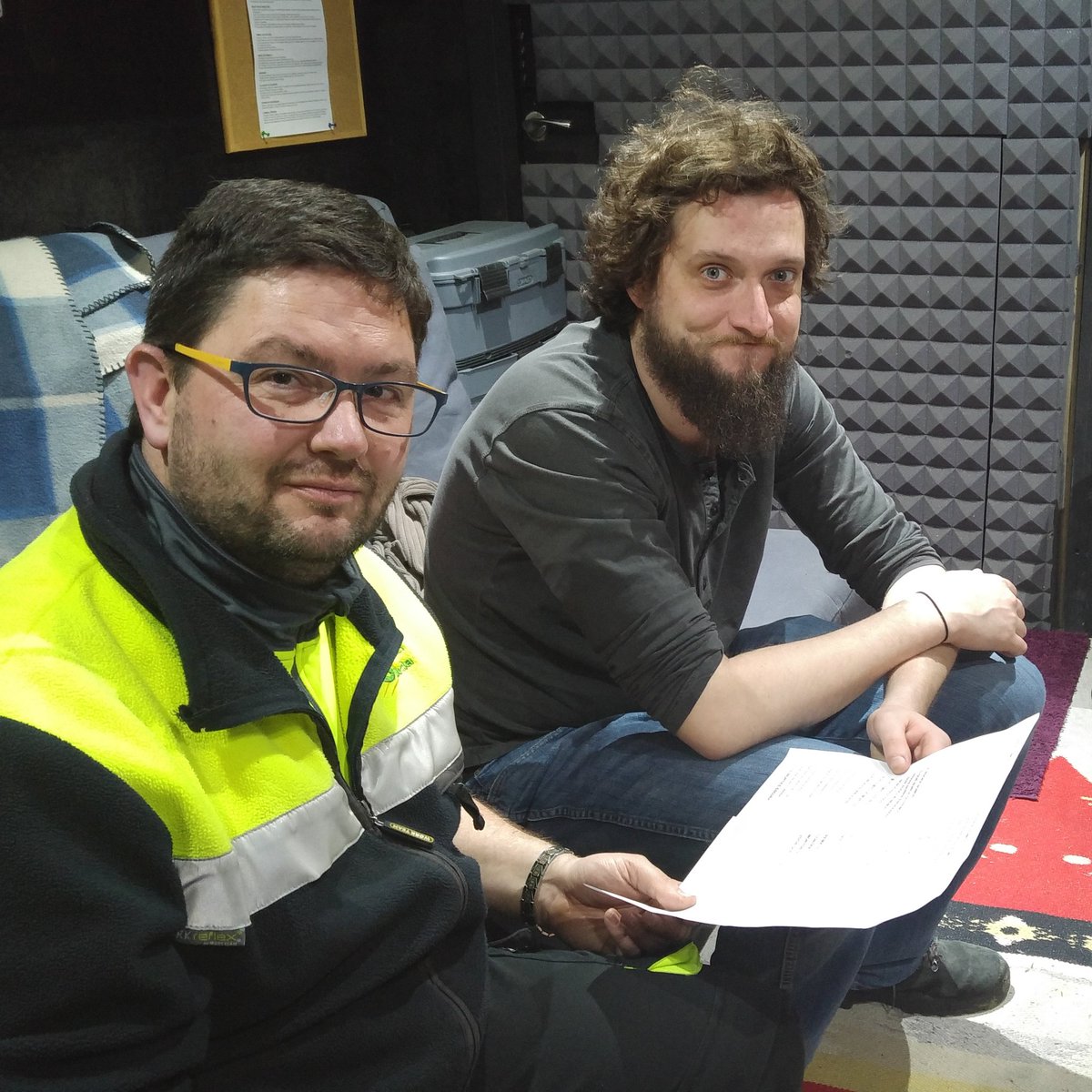 Que andarán facendo estes dous...?