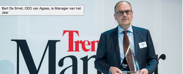 Proficiat <a href="/bartdesmet57/">Bart De Smet</a> voorbeeldig leider, luisterbekwaam, menselijk, nederig, voorbeeld van Jim Collins' level 5 leader.