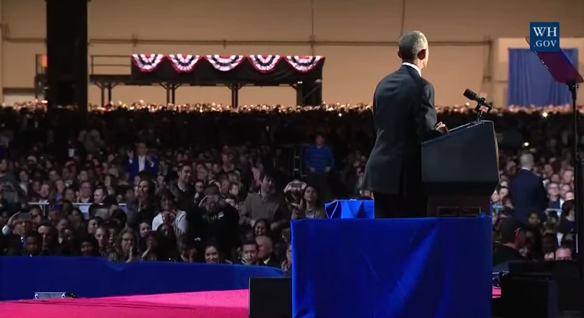 BuzzFeedNews's tweet photo. President Obama: "If you’re tired of arguing with strangers on the internet, try to talk with one in real life" https://t.co/kU81Hjw0Z5
