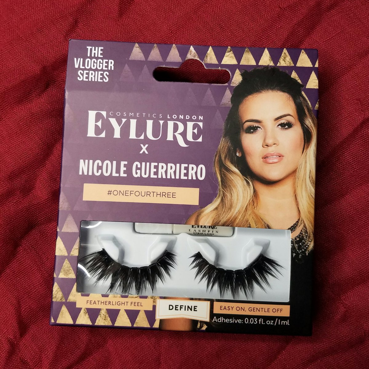 SiimplyJessica's tweet photo. Look at what I found hangin around Walgreen's! @nguerriero19 #eylure #lashes #vloggerseries can't wait to try them on 😍 https://t.co/5HJFuunNZn