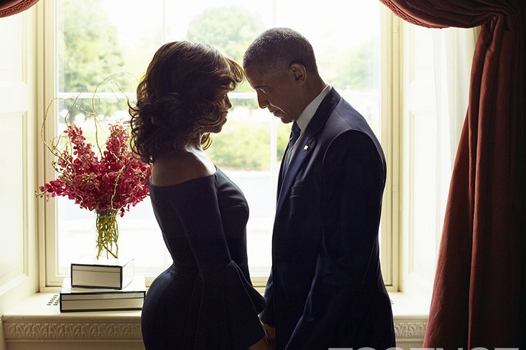 Essence's tweet image. &quot;For the past 25 years, you have not only been my wife and mother of my children, you have been my best friend.&quot; #ObamaFarewell