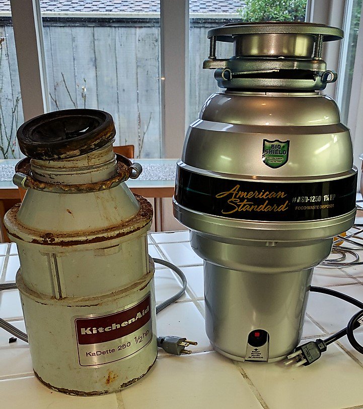 jaydiamond's tweet photo. Replaced my original, rusty garbage disposal unit with a spaceship. My #garburator is now officially sexier than I am... @AMStandard https://t.co/OU0fWoepYp