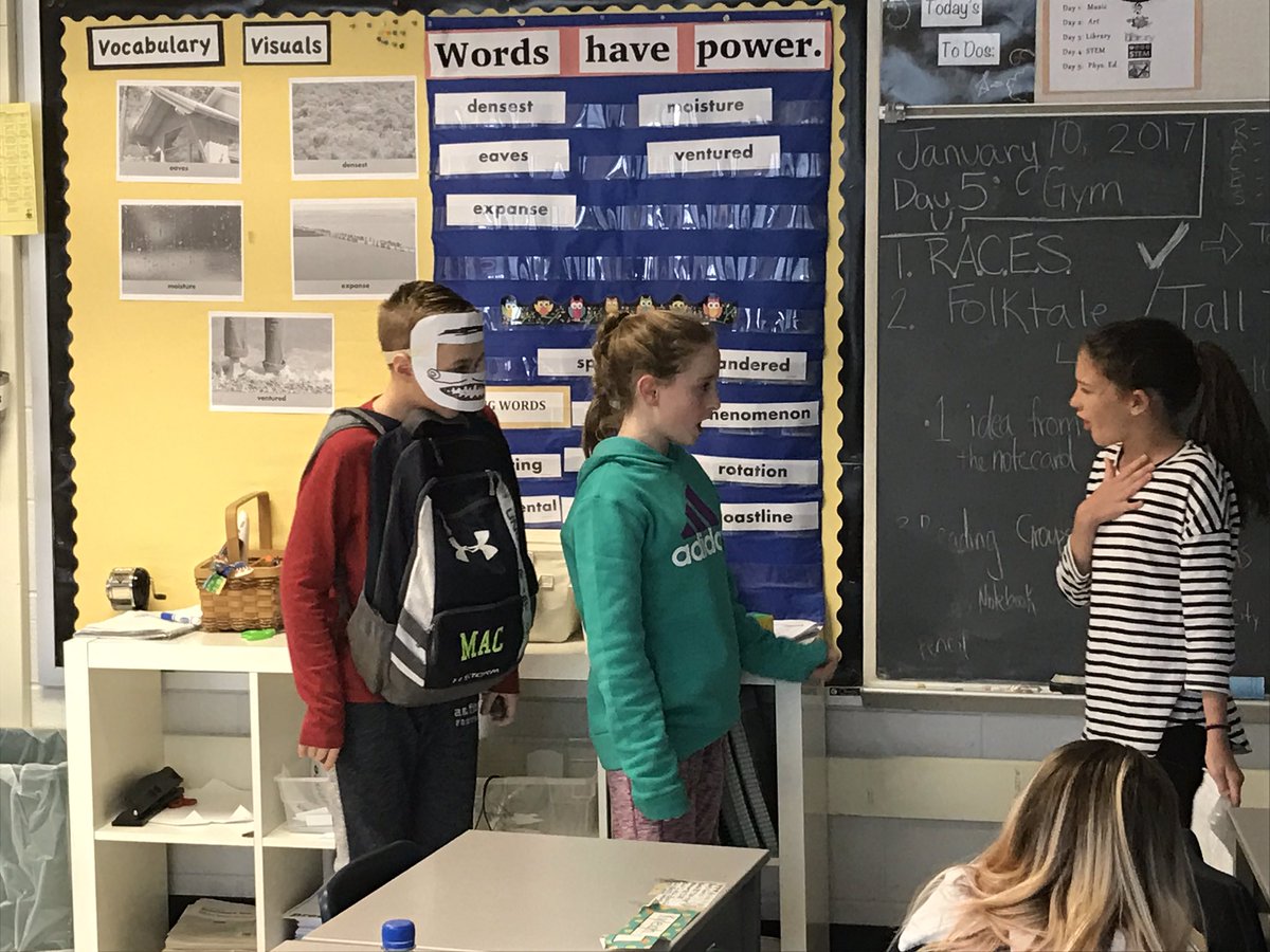Hoffer6thGrade's tweet photo. Learners created skits for their tall tales, and boy were they funny!! #salisburyelemproud https://t.co/7eNqj3PuPm