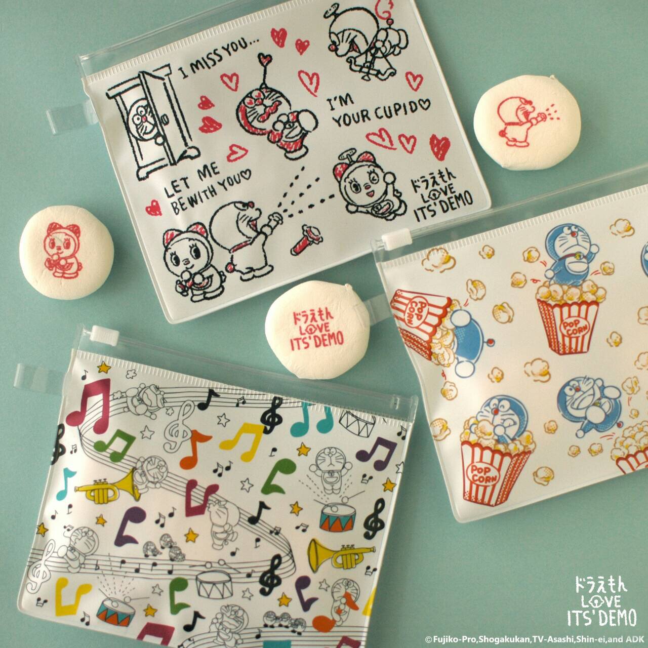 Twitter 上的 Its Demo 人気のマシュマロも ドラえもん チョコクリーム入りマシュマロが入ったかわいいポーチはアフターユースにも マシュマロ入りポーチ ３柄各 ４５０ 税抜 イッツデモ マシュマロ ポーチ ドラミちゃん ドラえもん ｌｏｖｅ Itsdemo