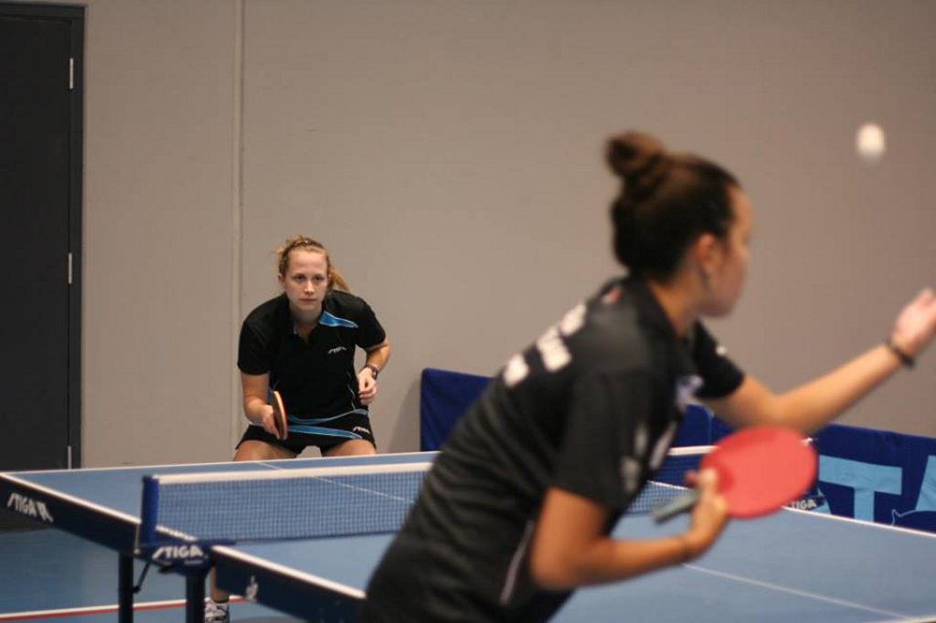 PerthTTClub's tweet image. Action on the #TableTennis front in #Perth!  #Perth Oceanian &amp;amp; Oz No 1 U18 Holly Nicolas training with top Swedish player Michaela Karlsson!