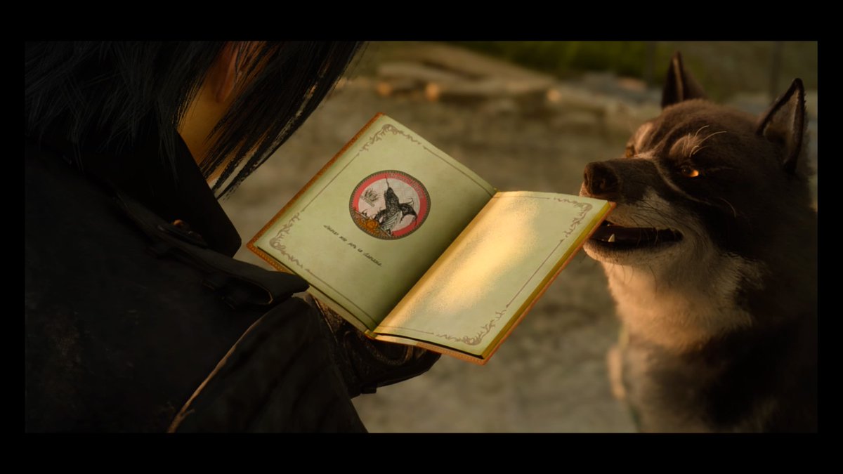 #Umbra bearing a message from #Luna #FFXV #FFXVsnapshot #PS4share