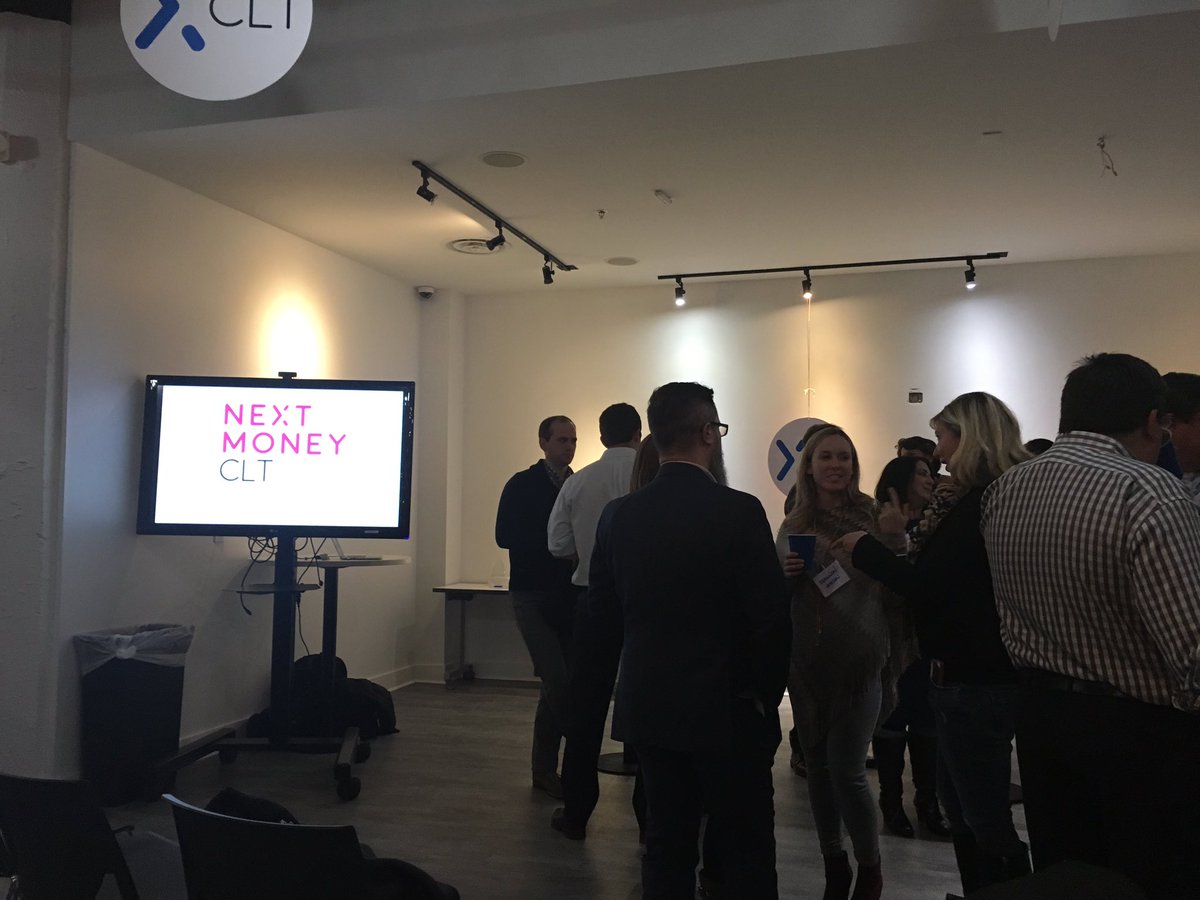 FinTechCLT's tweet photo. At the Next Money CLT awards at Packard Place! Future of Charlotte #fintech is here! #nextmoneyclt @nextmoneyclt #finance #clt https://t.co/BConhEDTSa