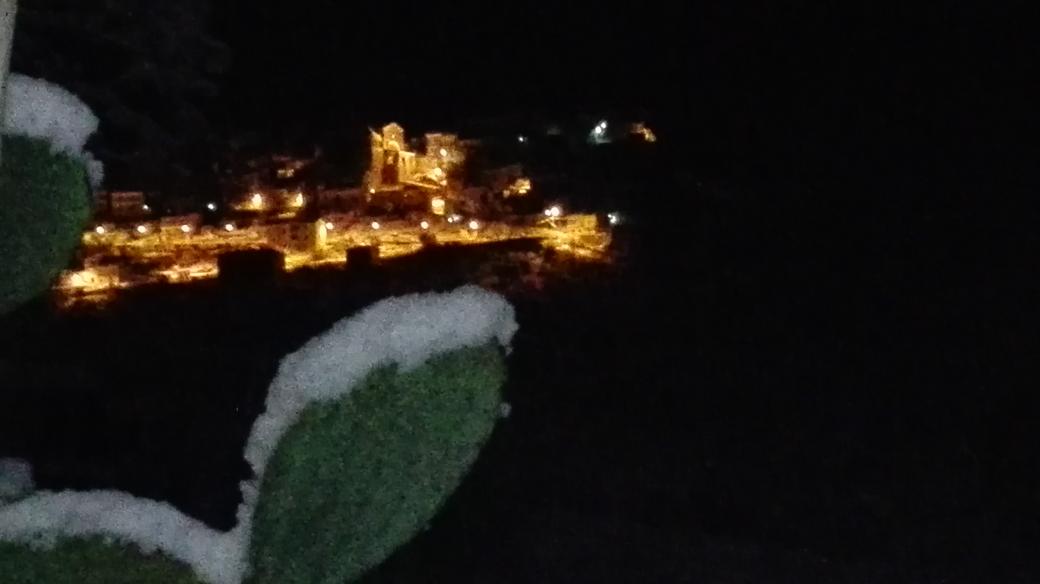 angeldsss's tweet image. Il lato bello della #neve a #Felitto #tettibianchi #snow #vista di notte