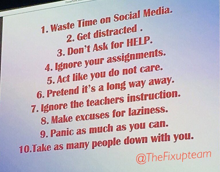 Actionjackson's tweet photo. 👨‍🎓This has been RT tweeted Over 300 times... 10 ways to FAIL your EXAMS in 2017. 📚 The video is out 👇🏼👇🏼
https://t.co/PS0elOqZLa # https://t.co/RGgW7nVT4c