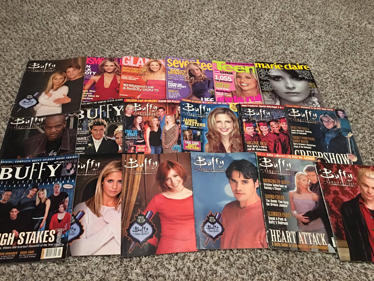 ToQuoteBuffy's tweet image. No, I don't have a problem. #notevenhalf @NicholasBrendon @SarahMGellar @alydenisof