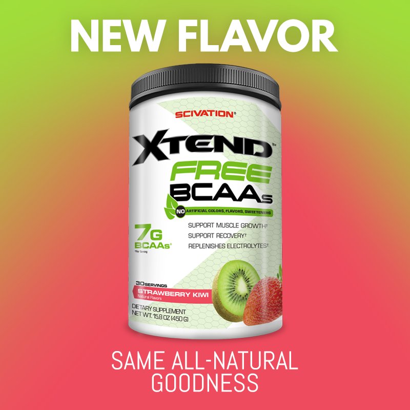 drinkxtend's tweet photo. Weโve had so many awesome new flavors recently, itโs hard to keep track! For #XTENDFree fans, donโt forget -- Strawberry Kiwi is here! ๐๐ฅโค https://t.co/pqy0BbUv0y