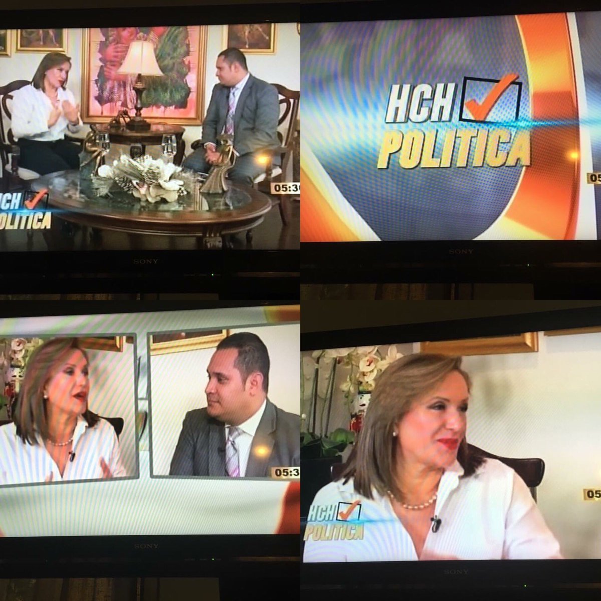 GladisDiputada's tweet photo. Gracias a HCH Política y al reconocido periodista @Dennis28_HCH por el espacio para conocer otra parte de mi vida además de la política. https://t.co/UhHN63FfKB