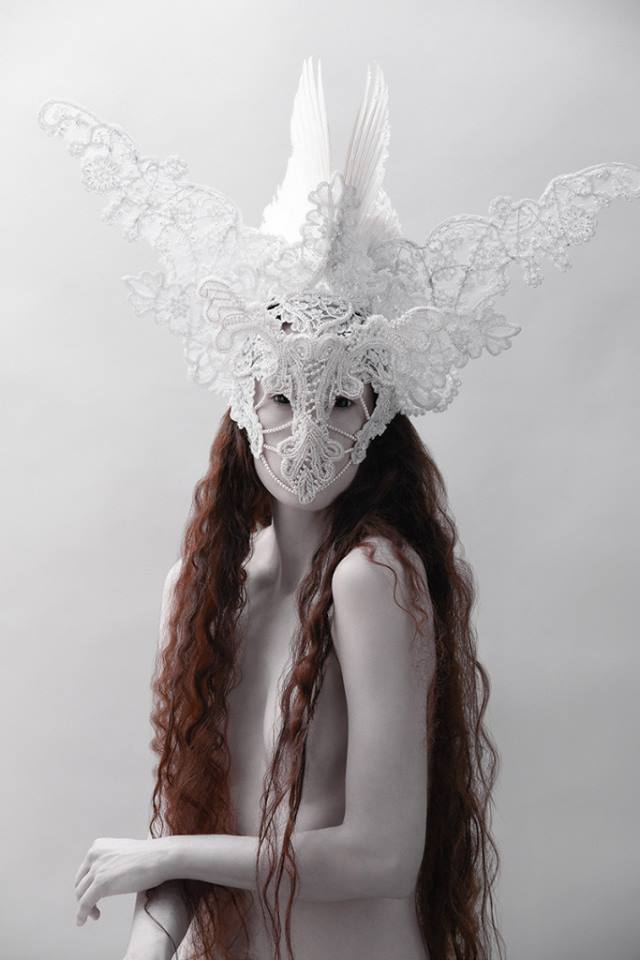 Incredible headdress by designer <a href="/Jay_Briggz/">Jay Briggs</a> 
Photog: Fabio Esposito | Model: Skye Victoria   #beautifulbizarre #art #culture #couture