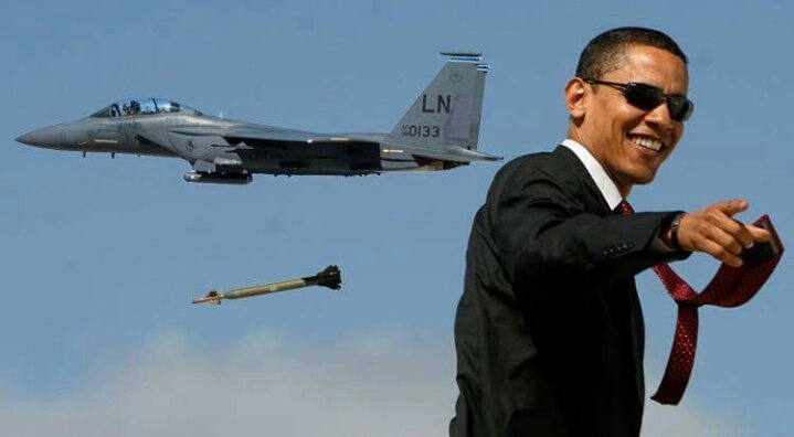 Terrorismo Imperialista! 
Impactante infografía: El legado de Obama, calculado en bombas por hora es.rt.com/4w0j