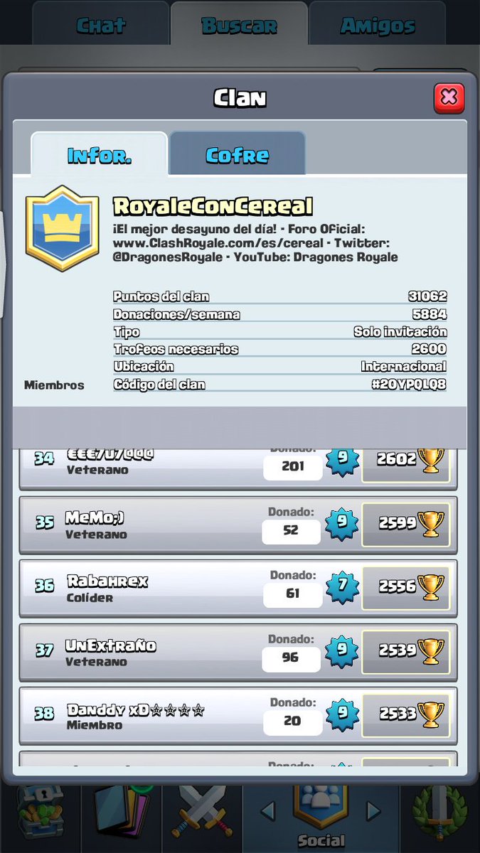 ArmagedomX's tweet photo. @Rabahrex se cual es tu clan Rabahrex XD https://t.co/RC8ubQh0mm