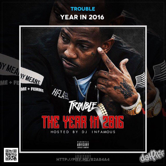DatPiff's tweet photo. Now Playing #YearIn2016 by @TroubleDTE @InfamoustheDJ via @DatPiff https://t.co/GWXHiC5ssX https://t.co/QMYFe6AUuk
