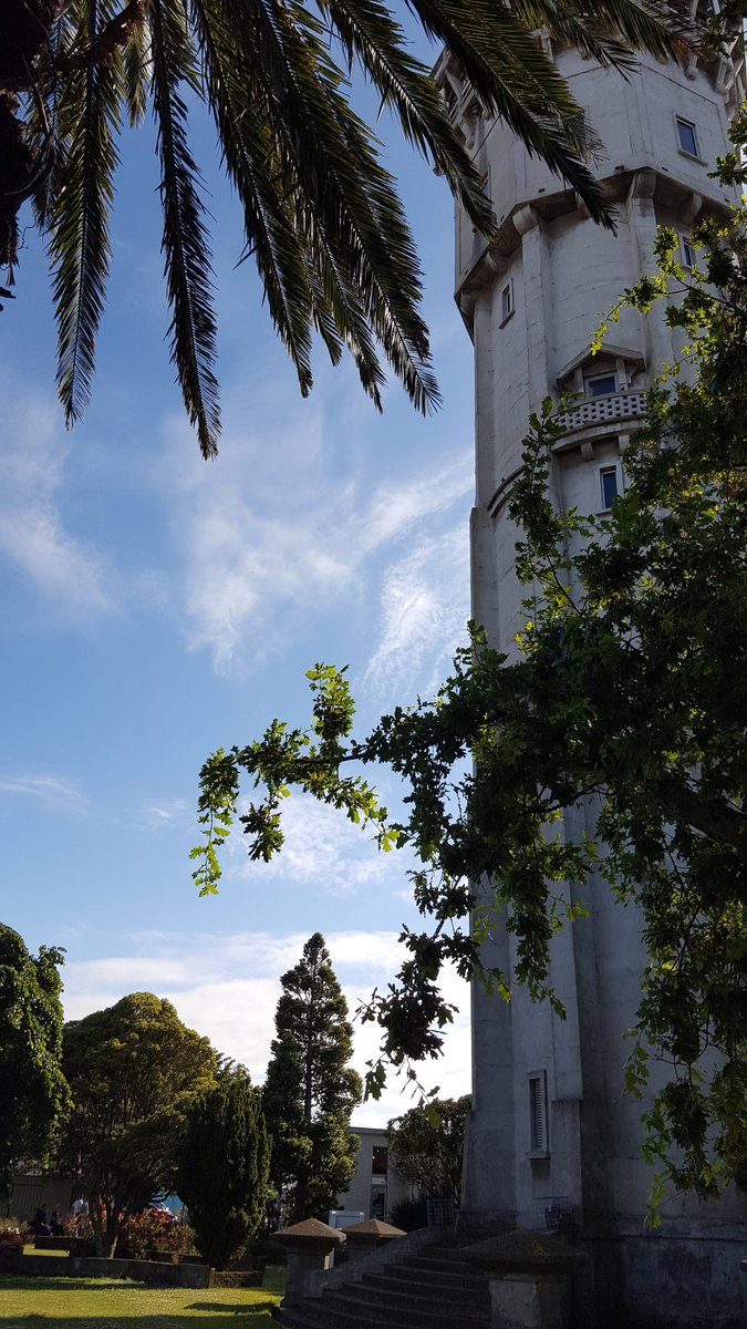 TriggsVann's tweet photo. @MikePuruNZ here's some I took this morning. Hawera water tower is brilliant  sunshine https://t.co/3Tc5xsnO73