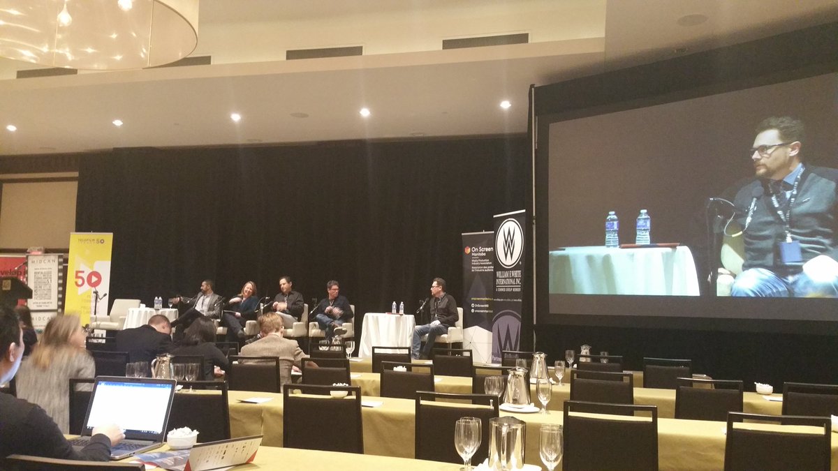 Great first day! #ALLAccess2017 @onscreenmanitoba <a href="/ProductionsLoft/">Productions Loft</a> <a href="/marieguerrette/">Marie Guerrette</a>