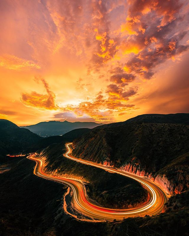 VisitCA's tweet photo. Imagine driving Grimes Canyon during golden hour. Get behind the wheel on your next trip! 
Photo: @michaelste
https://t.co/YvWf95LQPk https://t.co/WAfvGVzuKC