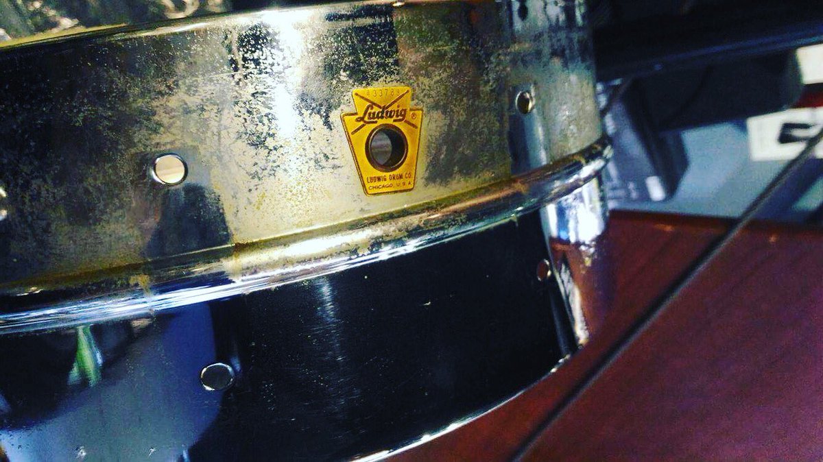 Backbone_Taiwan's tweet image. Upside down 
New old Snare 1966"