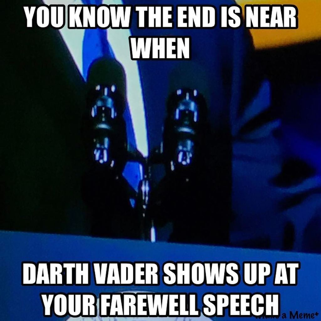 Polebuff's tweet photo. I just took this pic...anyone else noticing this? 😂 Darth Vader is never a good sign! https://t.co/YhW8JJpYrO https://t.co/ap0cbrqduo