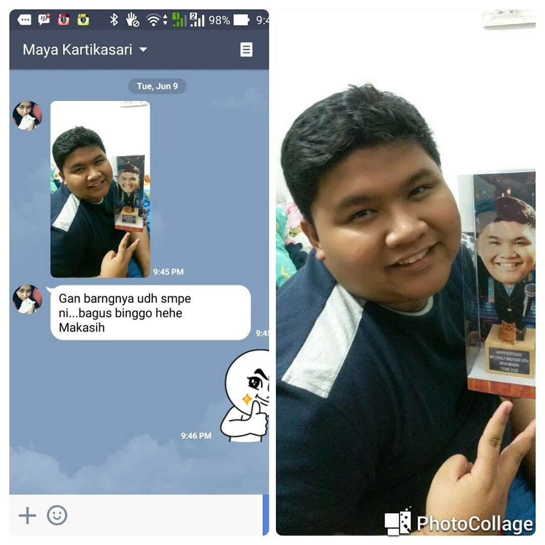 4dKado's tweet photo. KADO KARIKATUR 4D
Harga :
Single REG :135rb
Couple REG :210rb
Single JUMBO :210rb
Couple JUMBO :310rb
#kado #ultah #kadospesial #dagelan https://t.co/3QGg88uip9