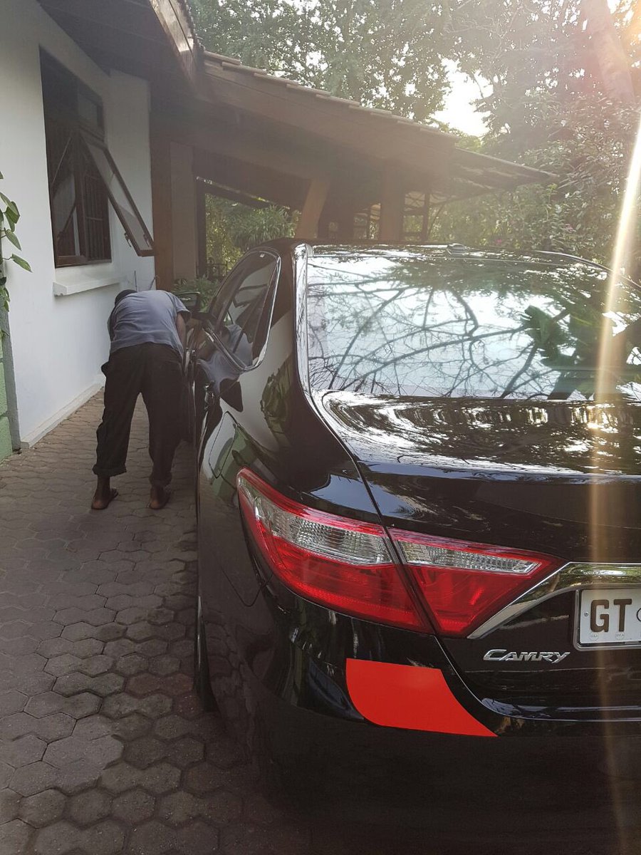 GabbyDarko's tweet photo. Ghana's Finance Minister designate makes a bold statement. Dumps SUV for Toyota Camry. https://t.co/pEB1yJ3kYs