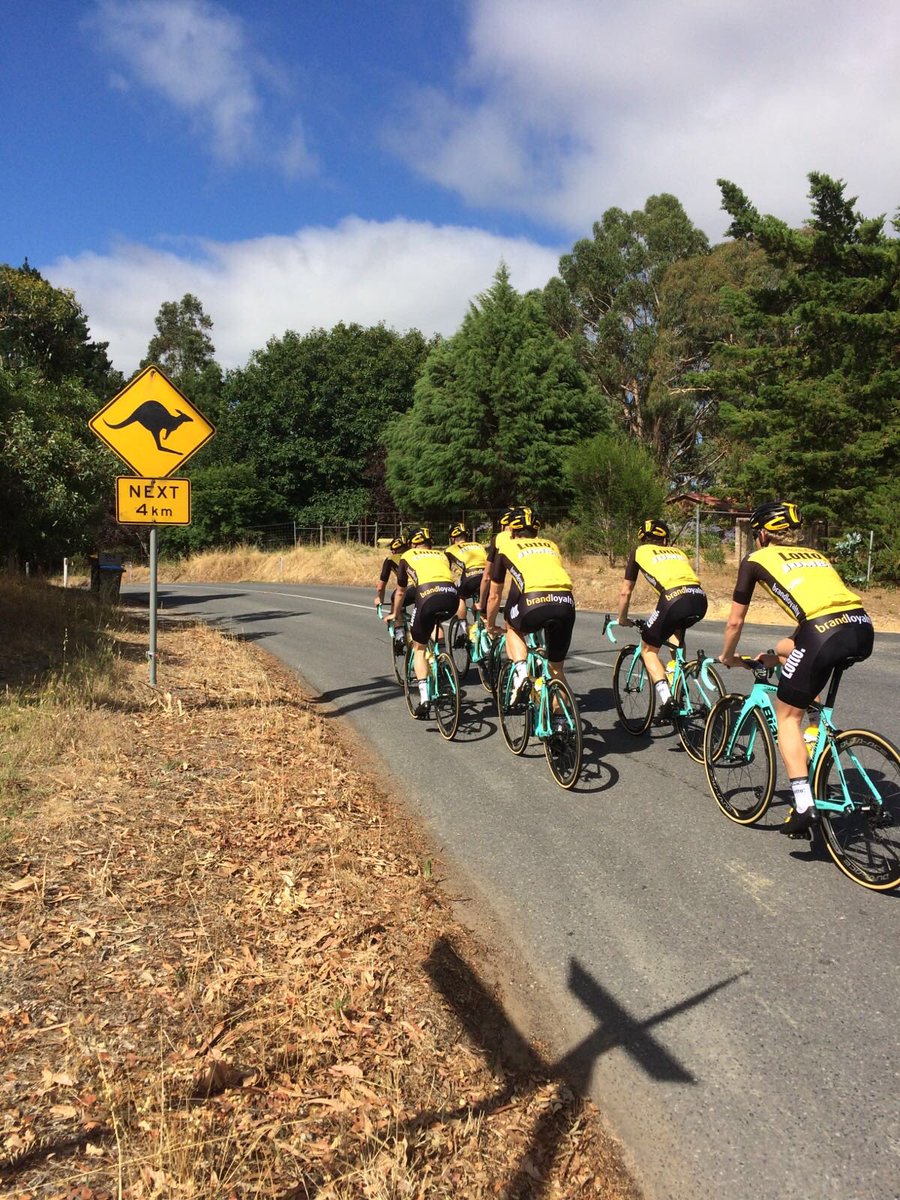 Recon of the final of stage 2 <a href="/tourdownunder/">Santos Tour Down Under 🚴🚴‍♀️</a>🇦🇺 Race starts in less than a week😍