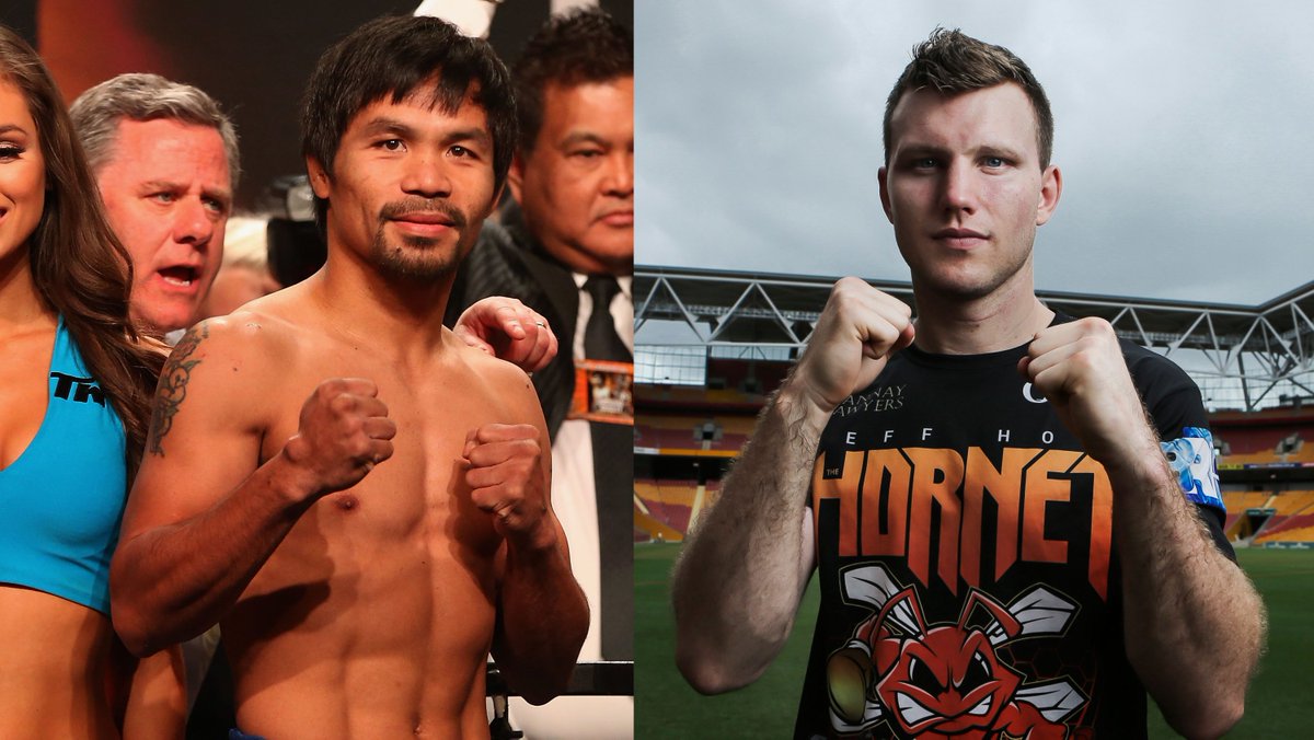 FOXSportsNews's tweet photo. CONFIRMED: Australian Jeff Horn to fight Manny Pacquiao for the WBO welterweight title in Australia, USA or Middle East in April #Boxing https://t.co/NER6w1H76o
