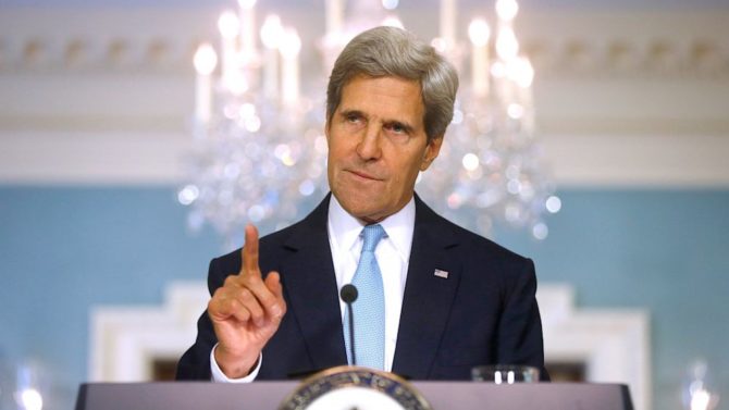 Queerty's tweet photo. John Kerry issues historic apology for State Department’s decades of LGBTI discrimination - More at: https://t.co/dk3VmBRhOc https://t.co/0SSPtlB94c