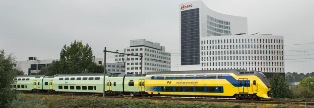 CNET's tweet photo. Every Dutch train now runs on wind power thanks to @Eneco https://t.co/YeUO2Zp3Jn https://t.co/U6vA6csEdP