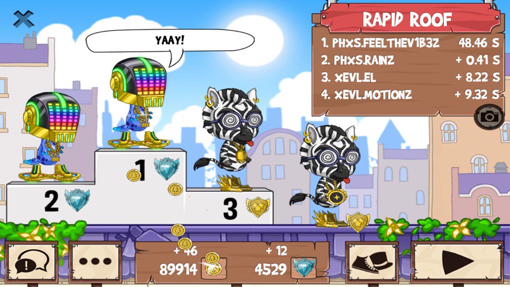 V1B3Z4DAYZ's tweet photo. Get on my level, son! #funrun2 #rainz #El #motionz https://t.co/aIhDelQ2P6