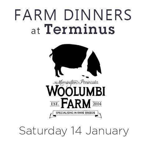 Still a few seats left in Terminus for our 'Farm Dinner' in conjunction with Woolumbi Farm… ift.tt/2ieqZos