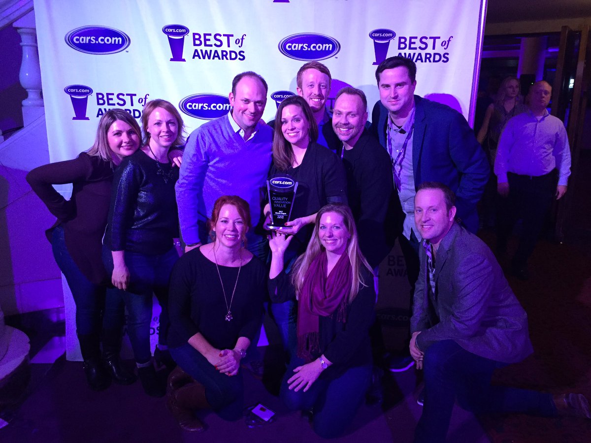 Team Nissan excited to take home the #BestFamilyCar for Rogue #CarsBestOf @NissanUSA
