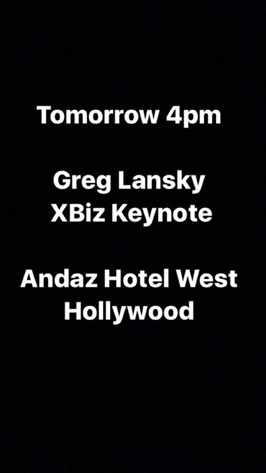 Don't forget to come show some love tomorrow evening and hear the great @GregLansky give his keynote