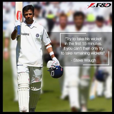 Commitment, Consistency, Class. Here\s wishing a very Happy Birthday to Rahul Dravid. 