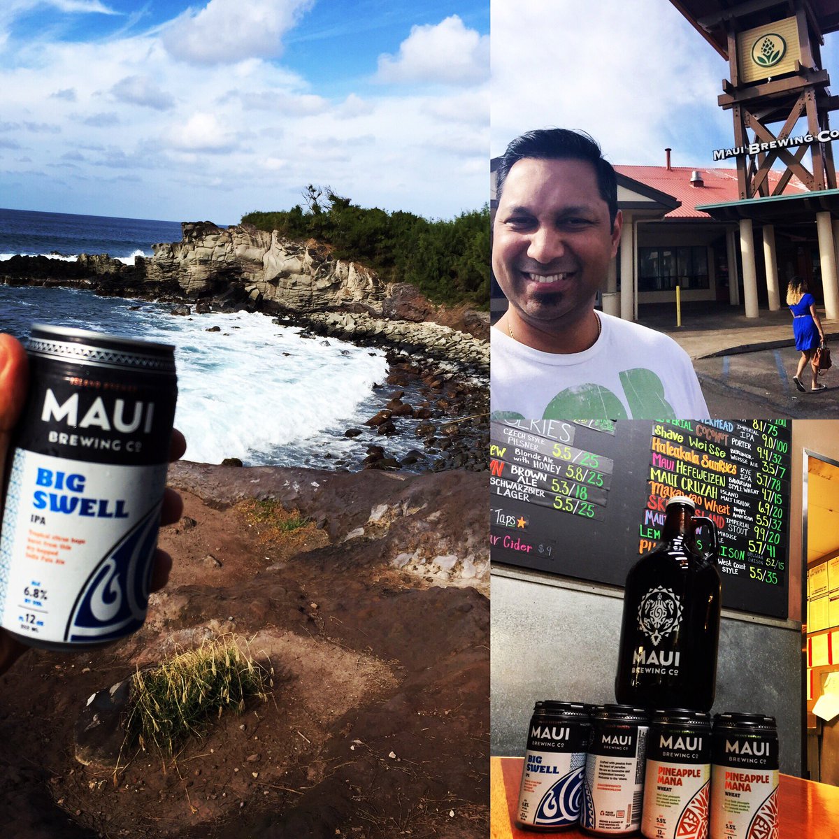 jizzlerz's tweet photo. Beer Run......... 🍻#mauibrewingco #craftbeer #drinklocal #fresh #tgipa #allabouttheales #hawaii #kapalua #jeeplife #winter #vacation2017 https://t.co/dvbDrtofjq