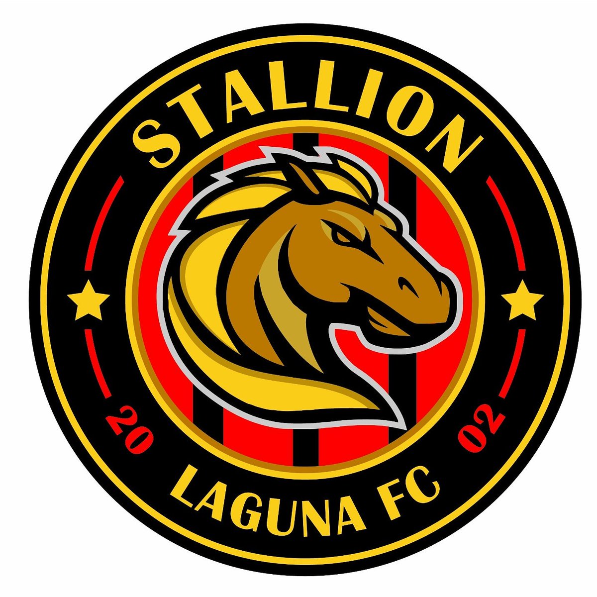ndelro7's tweet photo. First logo design work for 2017, it's the Stallion Laguna FC of the Philippine Football League. #Ready2KickAss #StallionLagunaFC #PFL2017 https://t.co/QtqxrzUNA3
