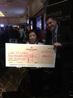 GentingGlasgow's tweet photo. Mrs Wong scooped £9031with our progressive Baccarat Jackpot #Fortune8 last night, just another great reason to visit @Genting_Casinos . https://t.co/9BxtDj6h4A