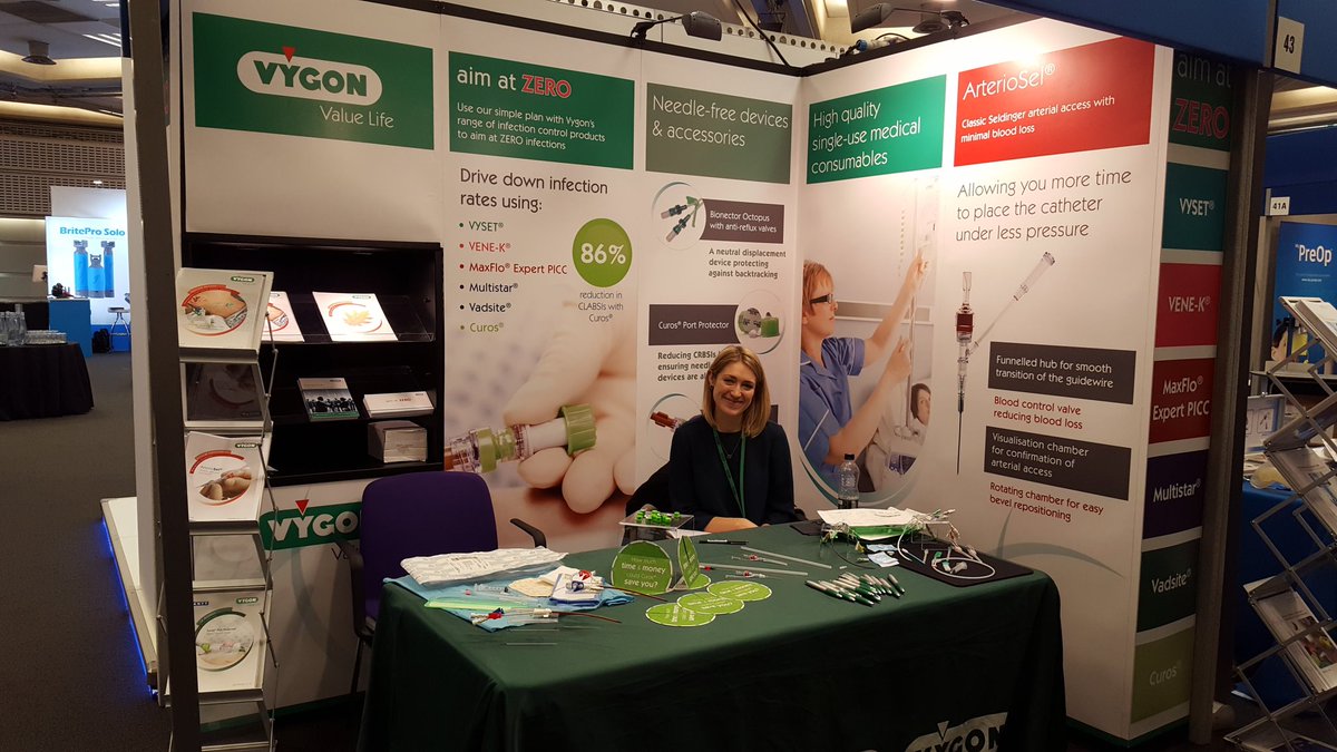 vygonuk's tweet photo. Hello from @aabgi #WSMLondon17! Visit us on stand 44 for a closer look at #ArterioSel #7LumenCVC #Curos &amp; how we can help you #aimatZERO https://t.co/NFRh2pvRNp
