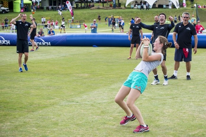 SportFest's tweet photo. Think you could keep your cool under the high ball? Even with the rugby legends watching? Let's see if you can at #SportFest 2017... https://t.co/ssm9O8eALM