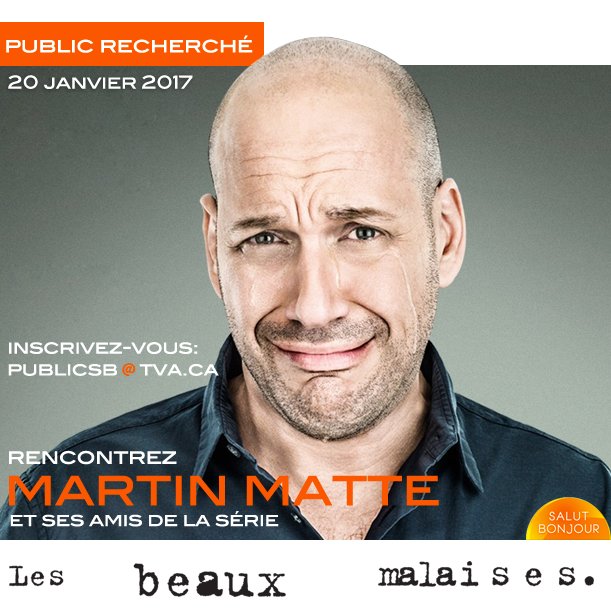 salutbonjour's tweet image. Rencontrez @martinmatte et sa belle gang de la série @lbmtva  à #SalutBonjour! Inscrivez-vous à publicsb@tva.ca #lbmtva