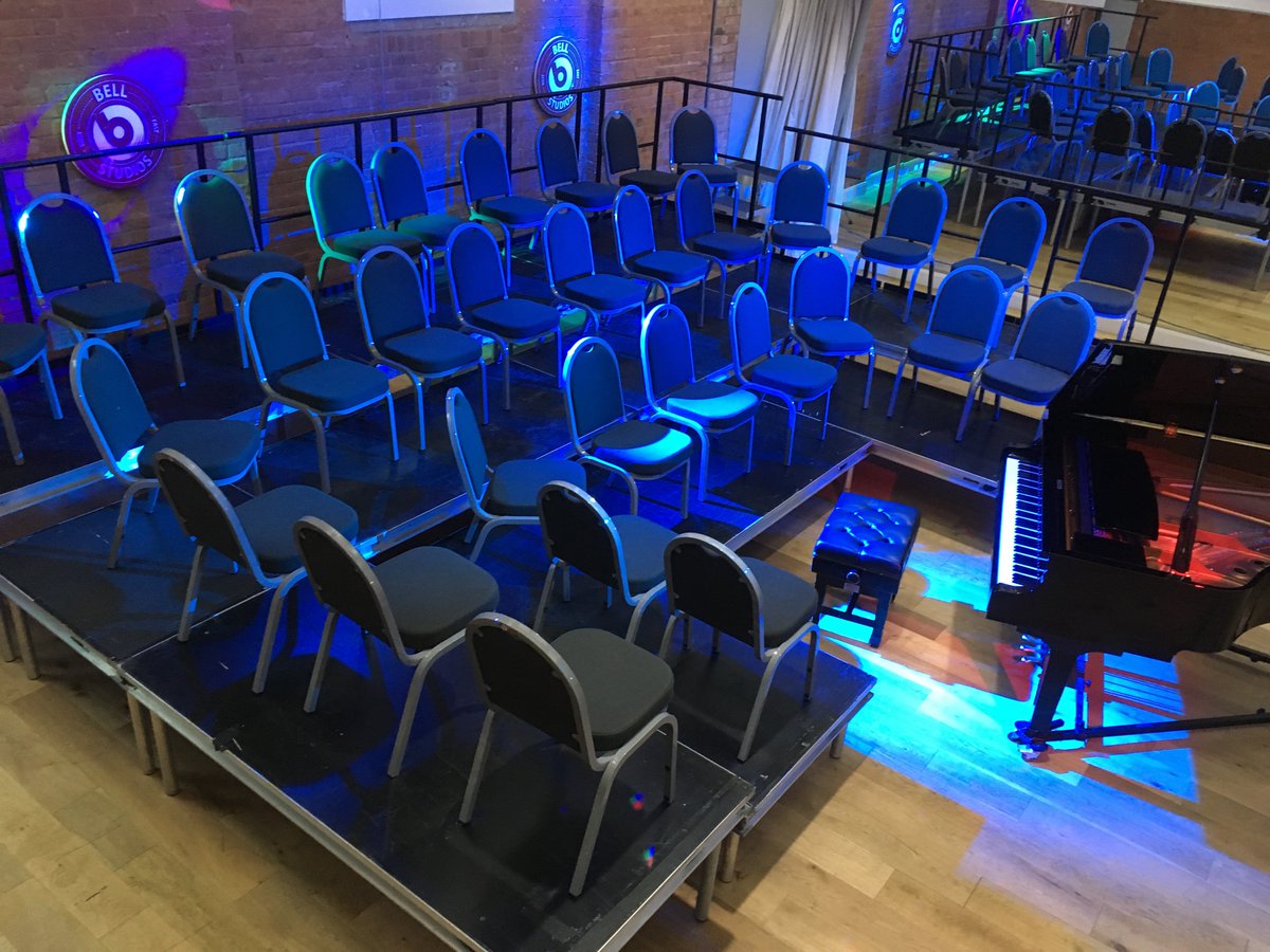 bellperc's tweet photo. Setting up for pictures of our new staging packages in the red room. #events #concerts #staging #music #bellperc #bellstudios #hire https://t.co/UNIR1CXzds