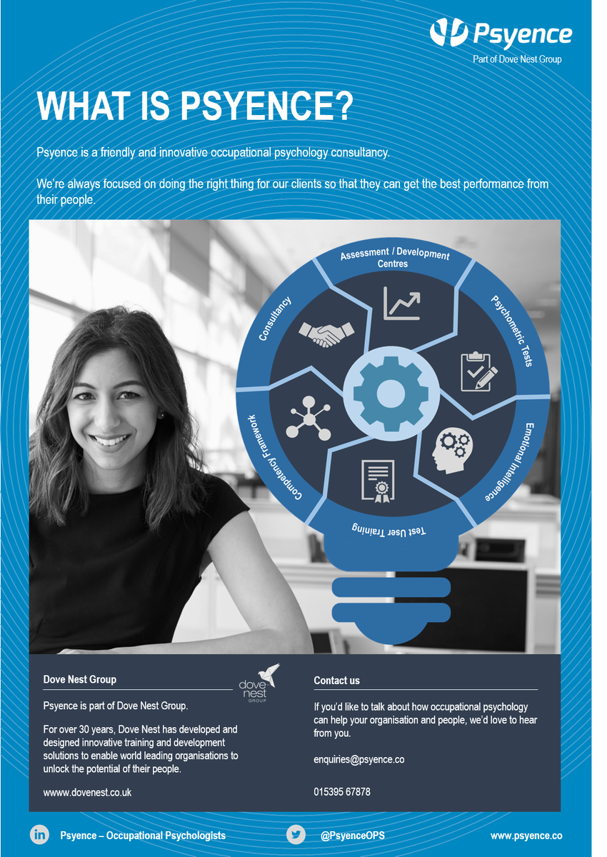 PsyenceOPS's tweet photo. How can @PsyenceOPS support your organisational needs? | #assessment #selection #development #psychology #training #consultancy https://t.co/jtxkpKvhNA